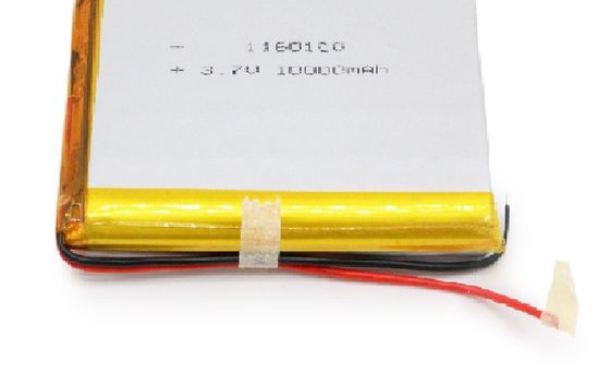 3.7V 10000mAh Bateria Li-Polymer recarregável Bateria Li-Ion Polymer 1160110 KC CB IEC62133