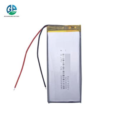 Bateria recarregável Lipo KC CB IEC62133 Fabrica profissional aprovada804080 Bateria de iões de lítio 3.7v 3000mah