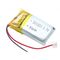 Tamanho pequeno Li Poly Battery Pack 80 Mah Capacity Lipo 501220 3.7V