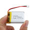 A bateria do polímero do lítio de IEC62133 UN38.3 embala 603040 3,7 volts 650mAh
