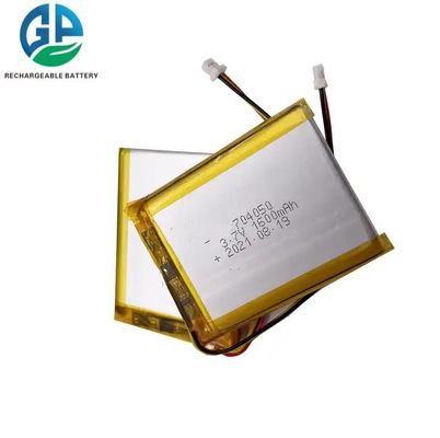 KC IEC62133 Aprovação 704050 3.7v 1600mah Bateria recarregável de lítio de lítio de polímero com bateria de lítio de polímero Pcb