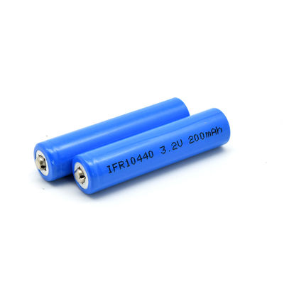 Baterias 200mah leves solares recarregáveis de Lifepo4 3.2V IFR 10440