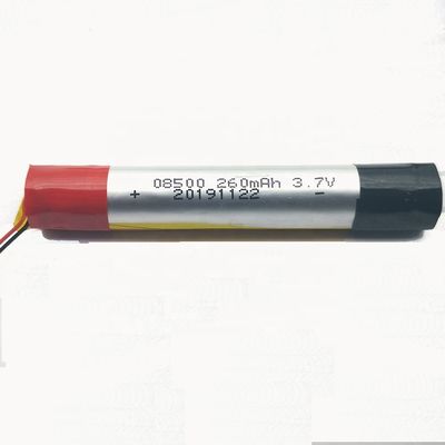 Células de bateria recarregáveis 3.7V 240mAh do lítio de Lipo 10C 08500