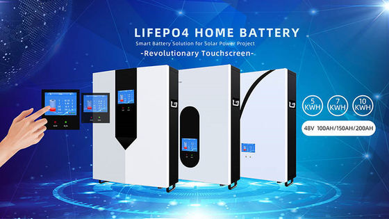 comprar 51.2V 200Ah LiFePO4 Bateria de armazenamento de energia solar com 6000 ciclos de vida útil e capacidade de 10KWH para armazenamento de energia doméstica Fabricação em linha