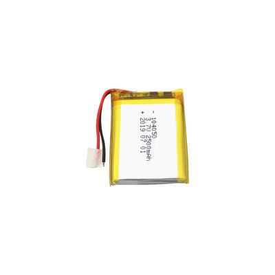 comprar A bateria de polímero de lítio KC embala a bateria LiPo recarregável de 2500mAh 3.7V com vida útil de 500 ciclos Fabricação em linha