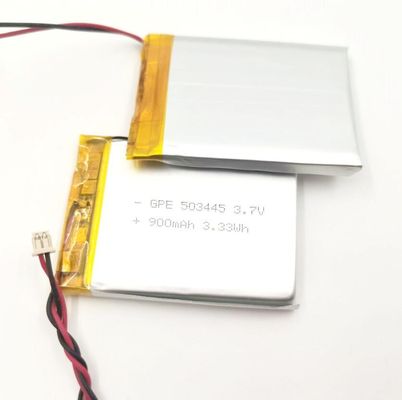 comprar KC IEC62133 Pacote homologado de baterias de polímeros de iões de lítio com capacidade de 1100 mAh e vida útil de 500 ciclos Fabricação em linha