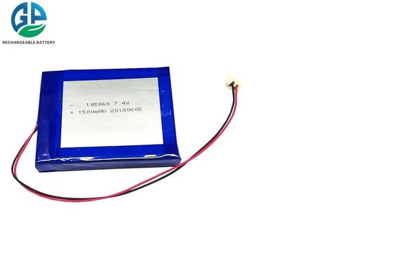 comprar 105060 PCM recarregável de Ion Polymer Battery With do lítio de 7.4V 1500mAh online manufacture
