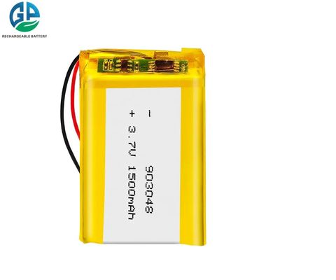 comprar RoHS KC Lipo Bateria Pack 3.7V 1000mAh com 500 vezes a vida útil do ciclo para fornecimento de energia confiável Fabricação em linha