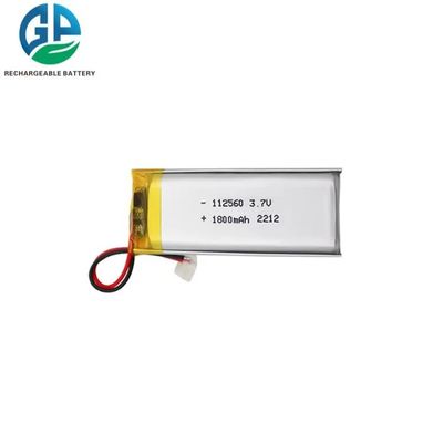 comprar Certificado ISO9001 3.7V 1800mAh Lithium Polymer Battery Pack com 500 ciclos de vida Fabricação em linha