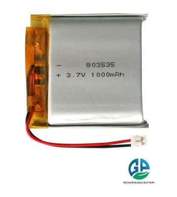 comprar 3.7V 1000mAh KC Certificado Bateria de Lítio Polímero Lipo Cell com 500 Ciclos de Vida Fabricação em linha