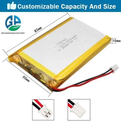 comprar Costume de IEC62133 105080 2P Li Polymer Rechargeable Lipo Battery 3.7V 10000mAh online manufacture