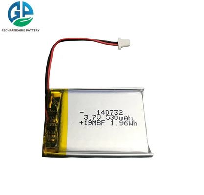 comprar 140732 3.7V Li Polymer Battery Pack 3.7v 530mah KC recarregável habilitado online manufacture