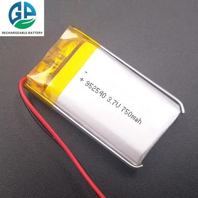 comprar 952540 3.7V 750mAh 25C Lithium Polymer LiPo Bateria recarregável para drones Fabricação em linha