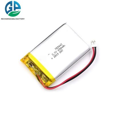 comprar 703443 Modelo 3.7V 650mAh Bateria de lítio-polímero - Bateria LiPo recarregável Fabricação em linha