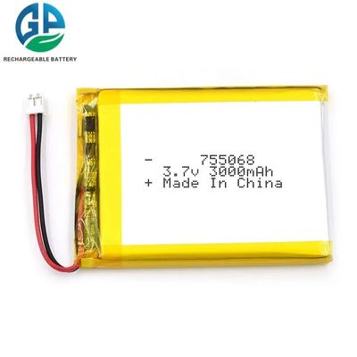 comprar Li Polymer KC Bateria recarregável de íons de lítio 755068 3000Mah online manufacture