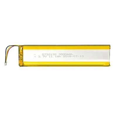comprar KC recarregável 3.7V 3000mah Bateria de lítio polímero Li 5732132 Para carro GPS Power Bank online manufacture