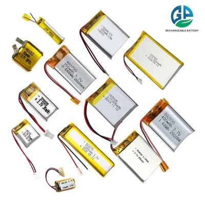 comprar Alta Capacidade 3.7V 1250mAh Bateria Polimérico de Íons de Lítio 102550 500 vezes Bateria Recarregável Bateria Polimérico de Lítio online manufacture
