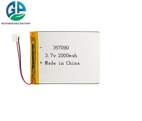 buy Bateria de polímero de lítio de 3,7V 2000mAh com 500 ciclos de vida útil para helicóptero RC Fabricação em linha