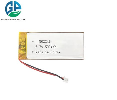 buy Bateria de Polímero de Lítio LiPo Recarregável Aprovada pela IEC62133 de 3,7V e 500mAh para Dispositivos de Beleza Fabricação em linha