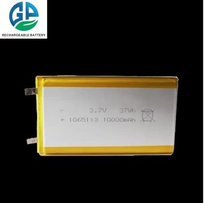 buy 1065113 3.7V 10000mAh Bateria de Li-Polímero recarregável KC Bateria de Lítio-Polímero aprovada Fabricação em linha