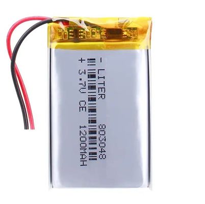 comprar 3.7V KC homologado 803048 1200mah Li-polímero recarregável UL UN38.3 Bateria de lítio polímero online manufacture