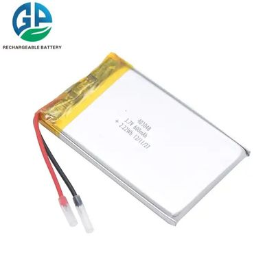 buy Bateria de Polímero de Lítio Recarregável de 3.7V 600mAh com PCB Aprovada pela KC Fabricação em linha