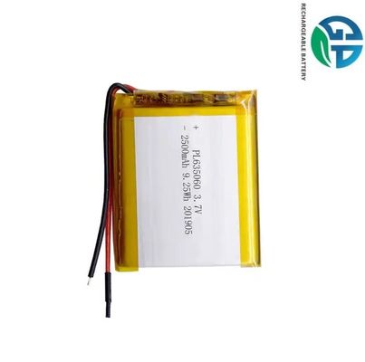 comprar Bateria de lítio-polímero portátil a quente 635060 2500mAh Bateria recarregável Lipo 3,7 V online manufacture