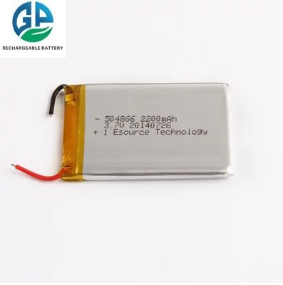 comprar KC CB IEC62133 homologado 504866 3,7 V Baterias Li-Polymer 2200mah Bateria Lipo recarregável online manufacture