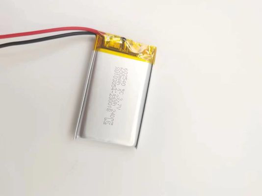 buy KC IEC62133 Bateria recarregável de lítio polímero LiPo 602540 de 600 mAh aprovada Fabricação em linha
