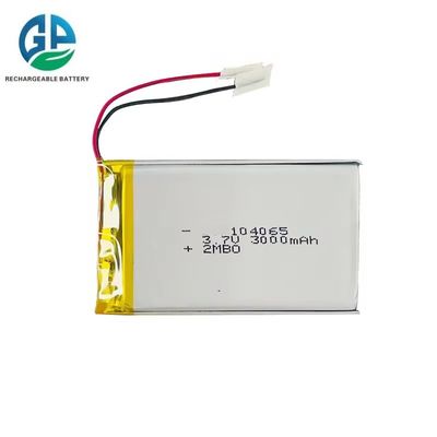 comprar Bateria de alta taxa de descarga 3.7V 3000mah 30C Max60C Bateria Lipo recarregável 104065 3000mah Para drone online manufacture