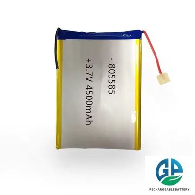 comprar Bateria de polímero de lítio LiPo de alta capacidade 805585 3,7V 4500mAh online manufacture