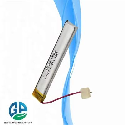 comprar Li Polymer KC Bateria recarregável Lipo 551370 Bateria Lipo 3.7v 500mAh Bateria para armário LED Lig online manufacture