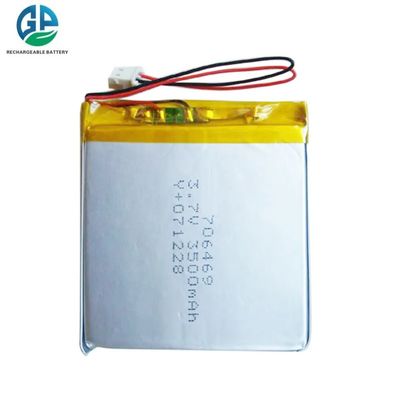 comprar Bateria de Polímero de Lítio de Alta Taxa de Descarga 706469 3500mAh Bateria Lipo Recarregável online manufacture