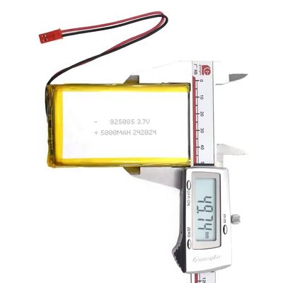 buy Bateria de polímero de lítio de alta capacidade 5000mAh 3,7V com ciclo de vida de 500 vezes para produtos digitais Fabricação em linha