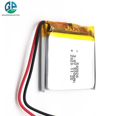 comprar KC aprovado Bateria Lipo 502828 Bateria 500mah 1.9wh Bateria Li-polímero Melhor preço 3.8V Bateria recarregável de lítio polímero online manufacture
