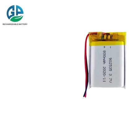 comprar Bateria recarregável de alta qualidade Bateria 882535 Bateria 902535 Lipo 3.7v 800mah Bateria Litio Polímero Lipo online manufacture