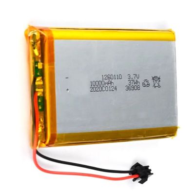 comprar Bateria de Polímero de Lítio para Tecnologia de Energia Recarregável 30C Max60C 3.7v Lipo Bateria Recarregável Li-Polymer 1260110 10000mAh online manufacture