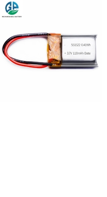 comprar Baterias de lítio metal polímero 3.7v 110mah KC Alta qualidade Venda Quente Baixo Preço Recarregável 551522 3.7V 110mah online manufacture