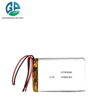 comprar Bateria de polímero de lítio recarregável KC 3.7v Li Ion Lipo Bateria 2500mah Lipo Bateria 3.7v 2500mah 785060 3.7v 2600mah 3000mah Bateria de polímero de lítio recarregável online manufacture