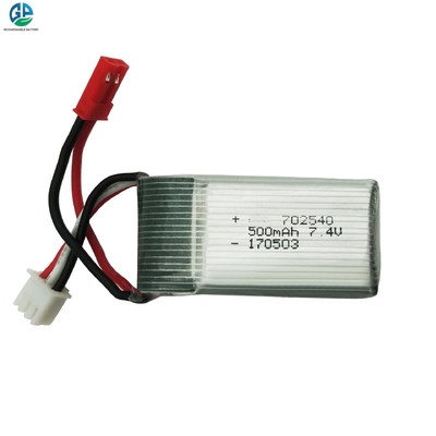 comprar Bateria Lipo KC aprovada 702540 7.4V 25C Recarregável 500mah Bateria Lipo Pack Polímero de Lítio 7.4V Recarregável Bateria LP702540 online manufacture