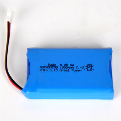 comprar Bateria de polímero de lítio recarregável LiPo de 7,4V 1000mAh 503759 online manufacture