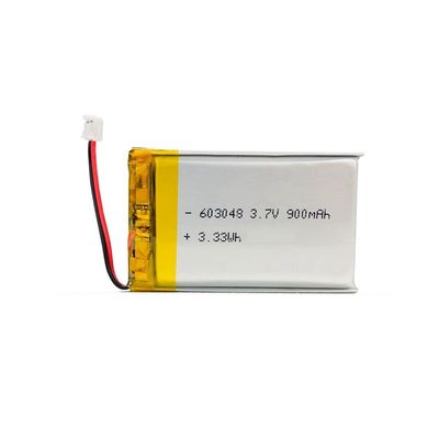 comprar Bateria de polímero de lítio recarregável Lipo de alta taxa de descarga 3,7V 900mAh online manufacture