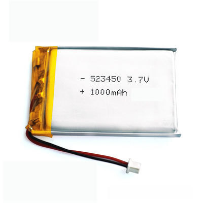 comprar KC IEC62133 Certificado 3.7V 1000mAh Bateria de Lítio Polímero Pacote Bateria Lipo para Registador de Temperatura online manufacture