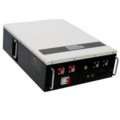 comprar Bateria LiFePO4 de 5KWh Montada na Parede 51.2V 100Ah para Armazenamento de Energia Solar online manufacture