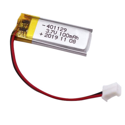 O bloco KC da bateria do polímero do lítio de Li Polymer 3.7V 100Mah 401129 aprovou