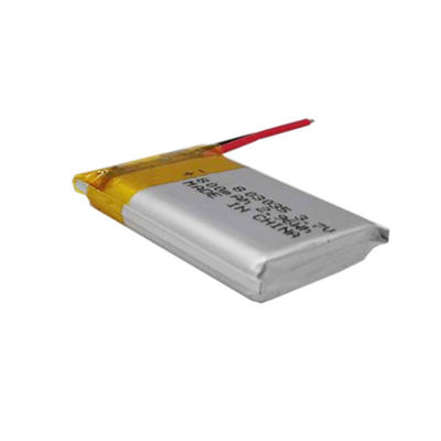 Vida de ciclo do bloco 500times da bateria do polímero do lítio de IEC62133 3.7V 800mah 803035