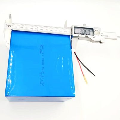 Pacote de bateria de íons de lítio de célula prismática 14.8V 24Ah com 500 vezes a vida útil para ferramentas elétricas e bicicletas elétricas