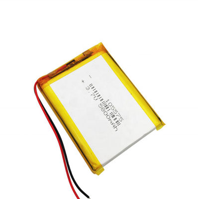 Bateria de Polímero de Lítio de Alta Capacidade 3.7V 5800mAh 105575 para Equipamentos Médicos