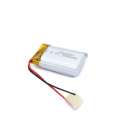 3.7V Li Poly Rechargeable Battery 902030 500mah 1.85wh para produtos eletrónicos de consumo
