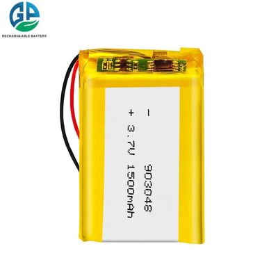 903048 o CE recarregável KC do bloco da bateria do polímero do lítio de 3.7v 1500mah aprovou